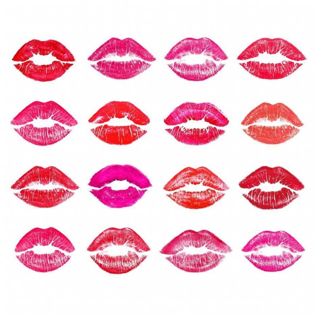 LIPS WALL DECALS | Black Twine