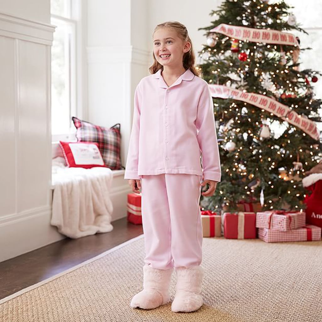 pink flannel pjs