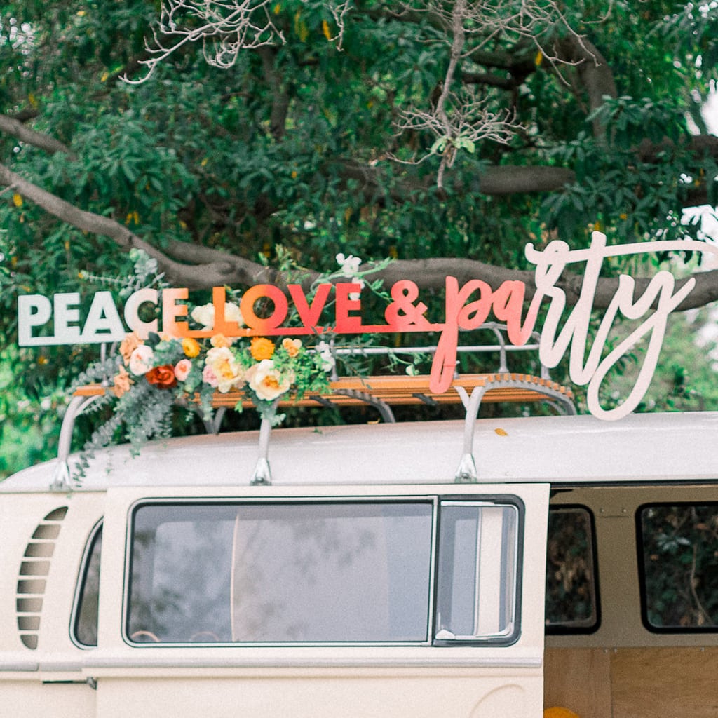 Peace, Love & Party | Black Twine